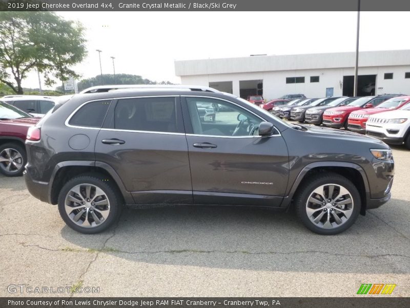 Granite Crystal Metallic / Black/Ski Grey 2019 Jeep Cherokee Overland 4x4