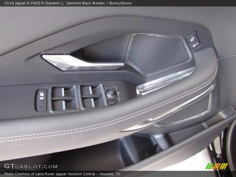 Santorini Black Metallic / Ebony/Ebony 2018 Jaguar E-PACE R-Dynamic S
