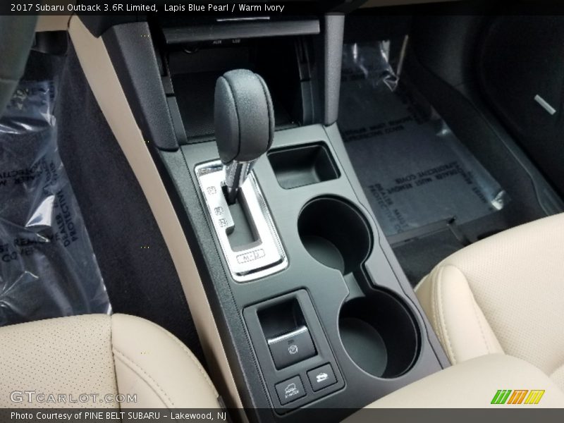 Lapis Blue Pearl / Warm Ivory 2017 Subaru Outback 3.6R Limited