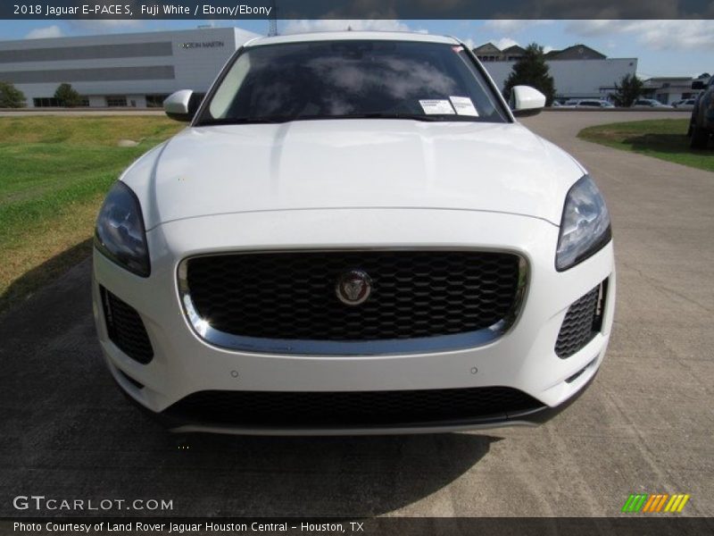 Fuji White / Ebony/Ebony 2018 Jaguar E-PACE S