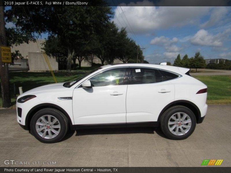 Fuji White / Ebony/Ebony 2018 Jaguar E-PACE S