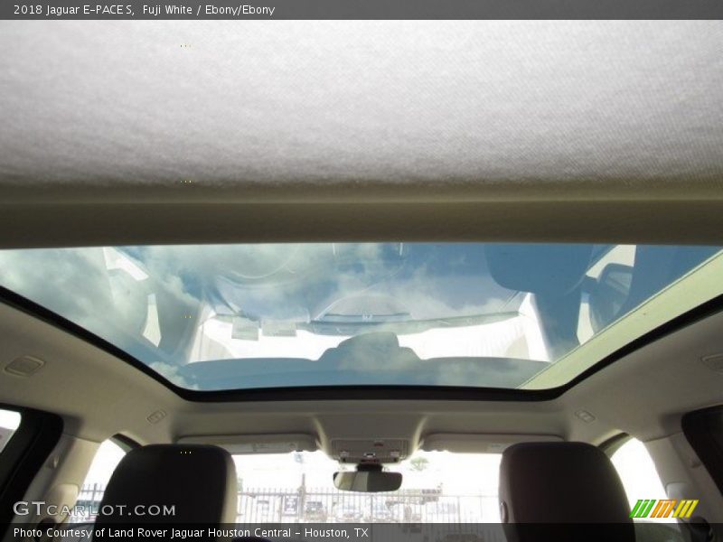 Fuji White / Ebony/Ebony 2018 Jaguar E-PACE S