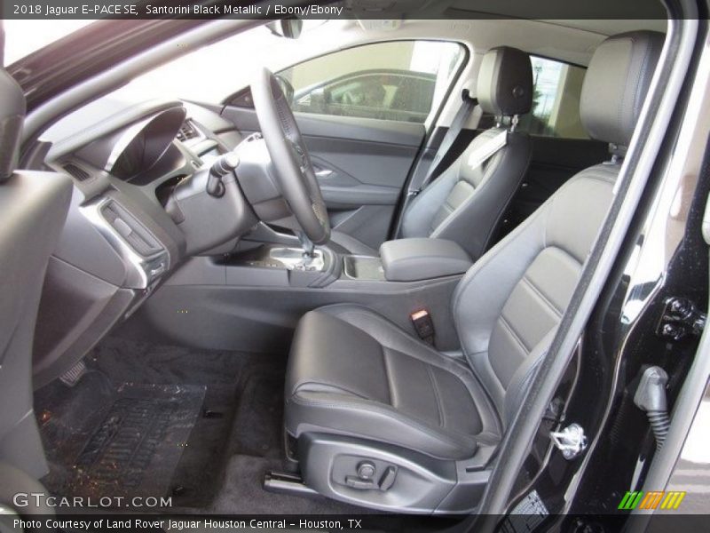Santorini Black Metallic / Ebony/Ebony 2018 Jaguar E-PACE SE