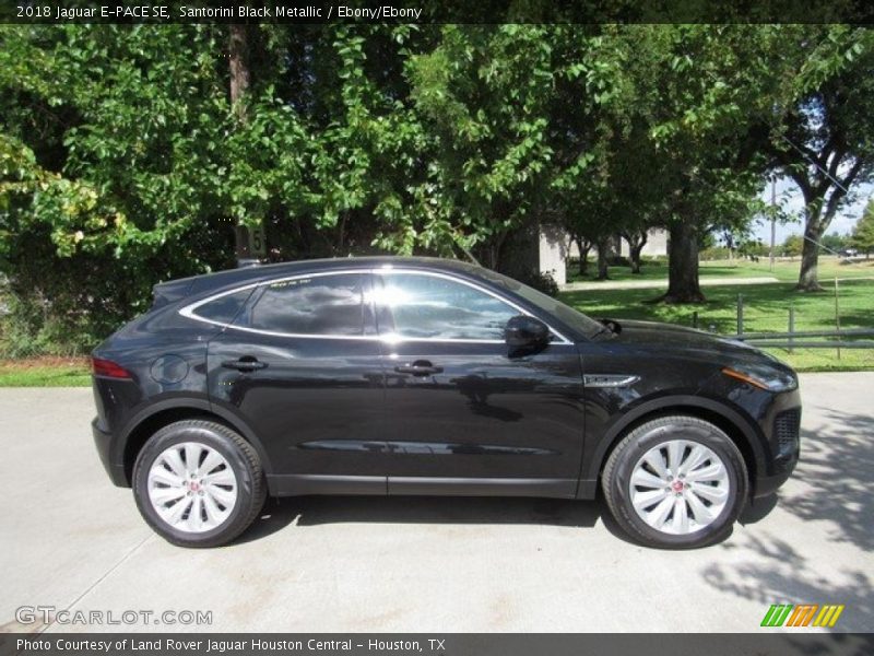 Santorini Black Metallic / Ebony/Ebony 2018 Jaguar E-PACE SE