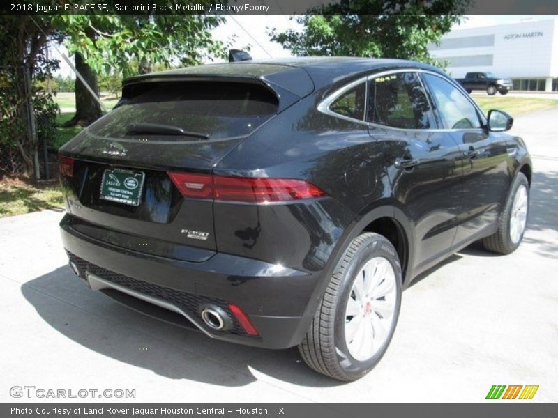 Santorini Black Metallic / Ebony/Ebony 2018 Jaguar E-PACE SE