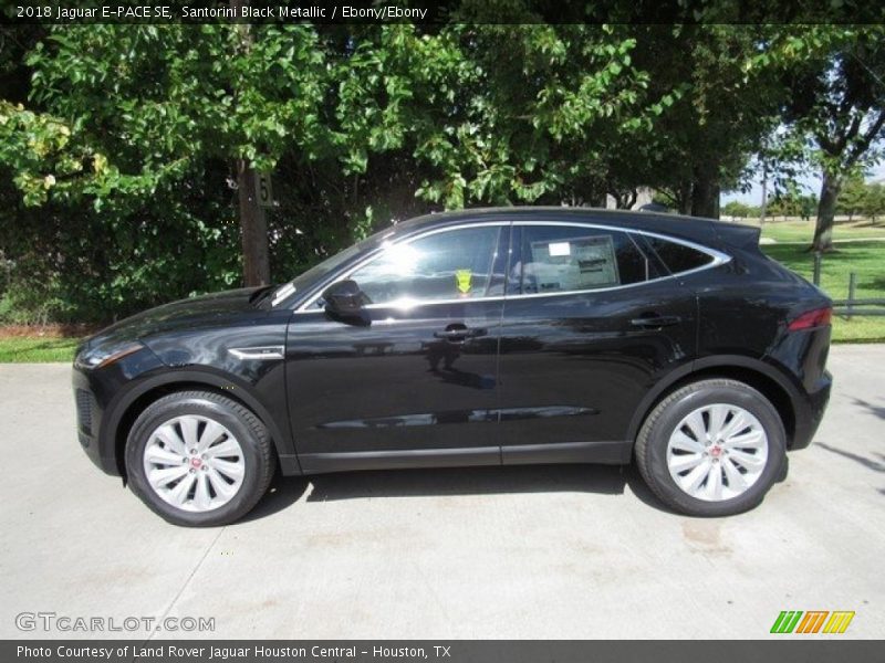 Santorini Black Metallic / Ebony/Ebony 2018 Jaguar E-PACE SE