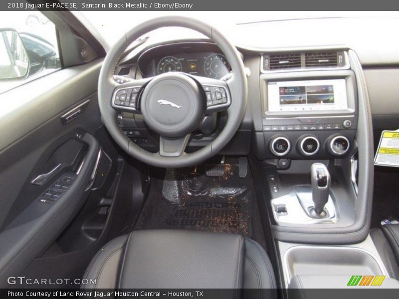 Santorini Black Metallic / Ebony/Ebony 2018 Jaguar E-PACE SE