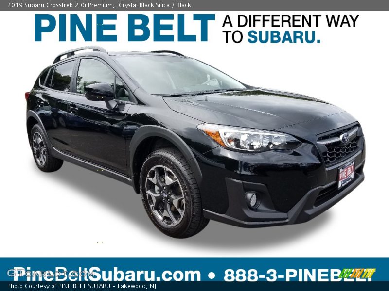 Crystal Black Silica / Black 2019 Subaru Crosstrek 2.0i Premium