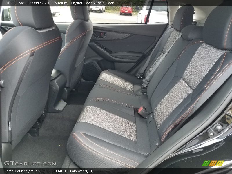 Rear Seat of 2019 Crosstrek 2.0i Premium