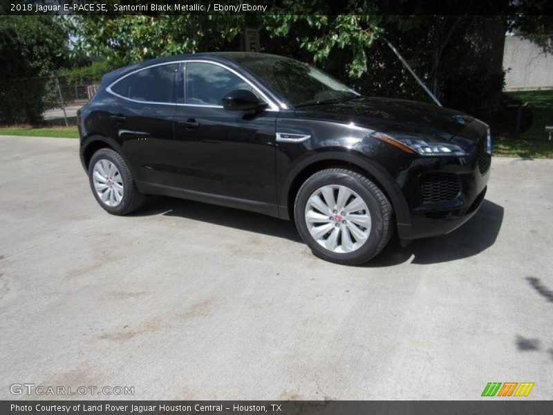Santorini Black Metallic / Ebony/Ebony 2018 Jaguar E-PACE SE
