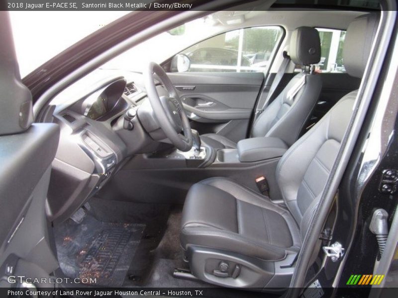Santorini Black Metallic / Ebony/Ebony 2018 Jaguar E-PACE SE