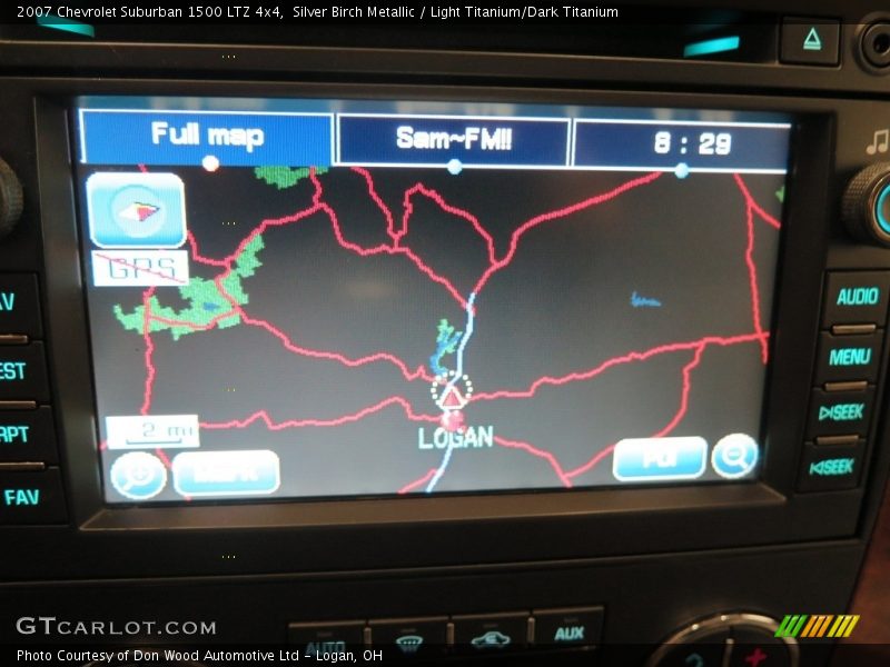 Silver Birch Metallic / Light Titanium/Dark Titanium 2007 Chevrolet Suburban 1500 LTZ 4x4