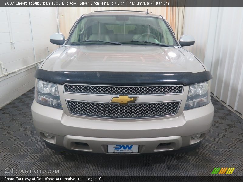 Silver Birch Metallic / Light Titanium/Dark Titanium 2007 Chevrolet Suburban 1500 LTZ 4x4