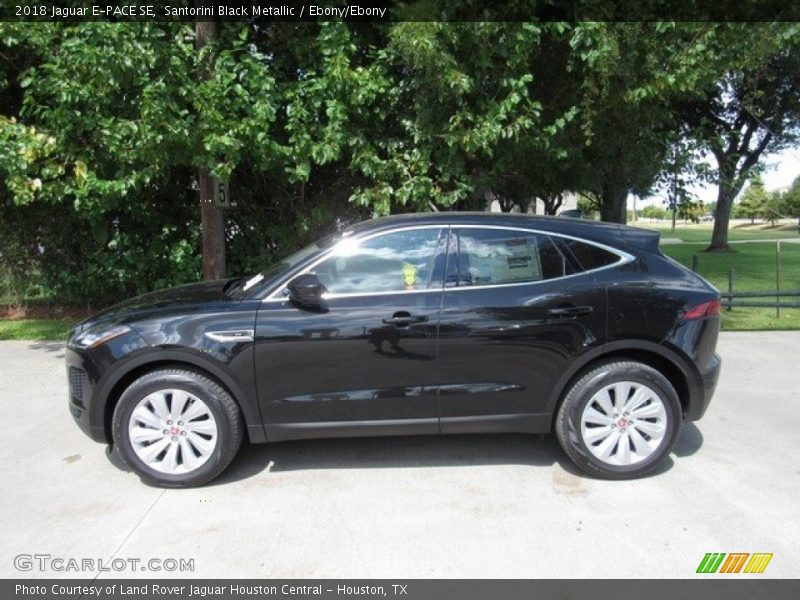 Santorini Black Metallic / Ebony/Ebony 2018 Jaguar E-PACE SE
