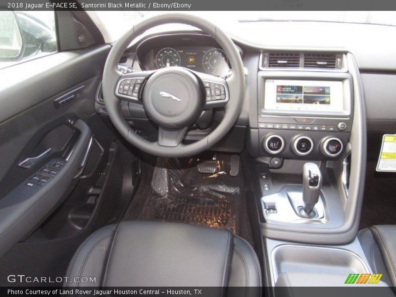 Santorini Black Metallic / Ebony/Ebony 2018 Jaguar E-PACE SE