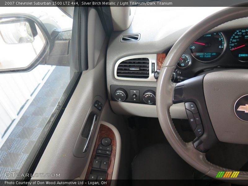 Silver Birch Metallic / Light Titanium/Dark Titanium 2007 Chevrolet Suburban 1500 LTZ 4x4