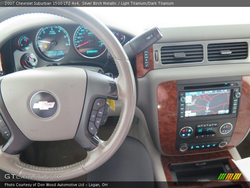 Silver Birch Metallic / Light Titanium/Dark Titanium 2007 Chevrolet Suburban 1500 LTZ 4x4