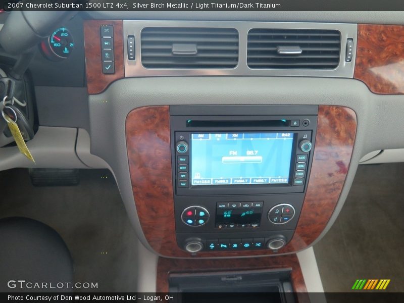 Silver Birch Metallic / Light Titanium/Dark Titanium 2007 Chevrolet Suburban 1500 LTZ 4x4