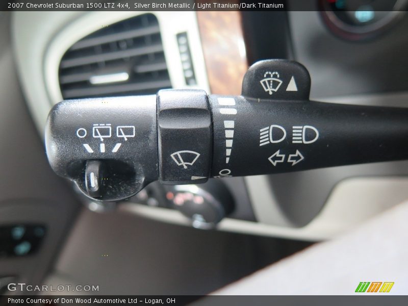 Silver Birch Metallic / Light Titanium/Dark Titanium 2007 Chevrolet Suburban 1500 LTZ 4x4