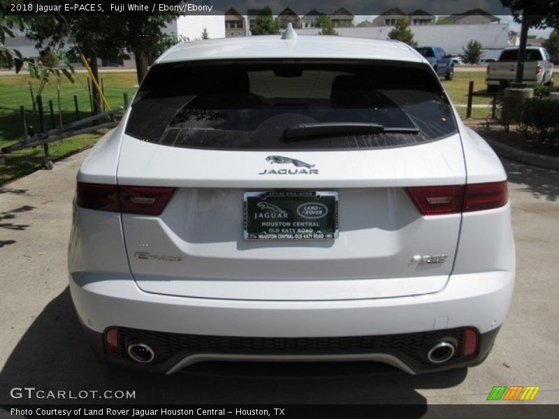 Fuji White / Ebony/Ebony 2018 Jaguar E-PACE S