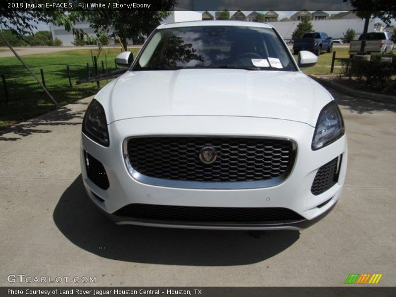Fuji White / Ebony/Ebony 2018 Jaguar E-PACE S