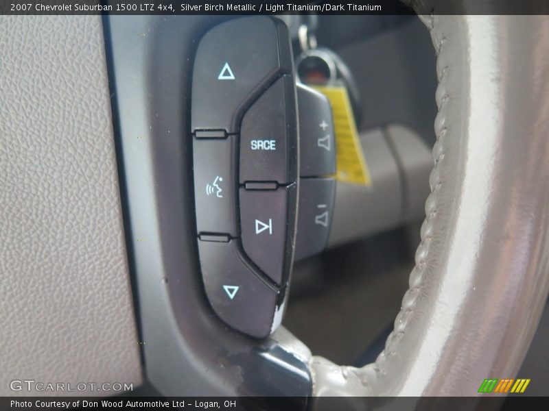 Silver Birch Metallic / Light Titanium/Dark Titanium 2007 Chevrolet Suburban 1500 LTZ 4x4