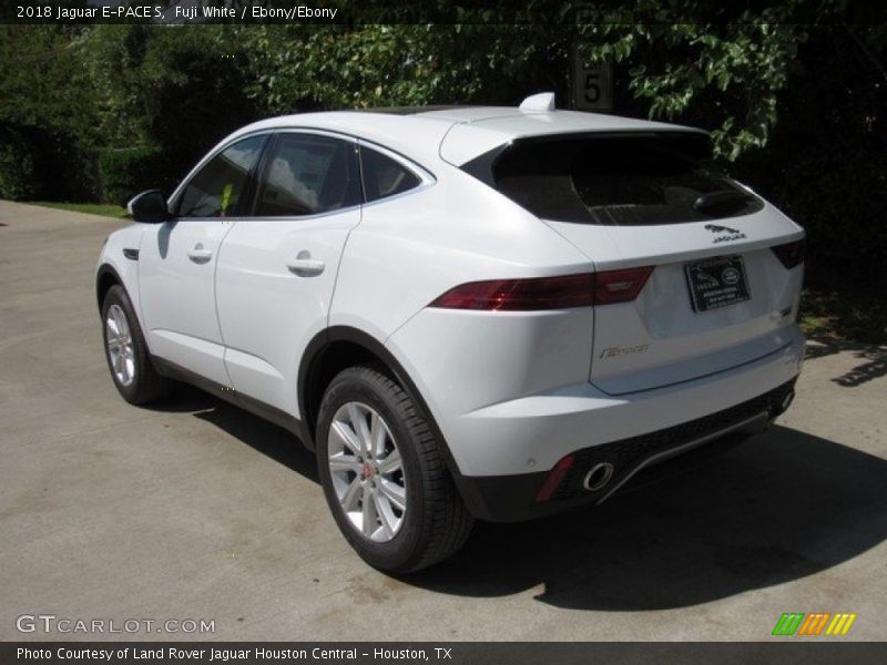 Fuji White / Ebony/Ebony 2018 Jaguar E-PACE S