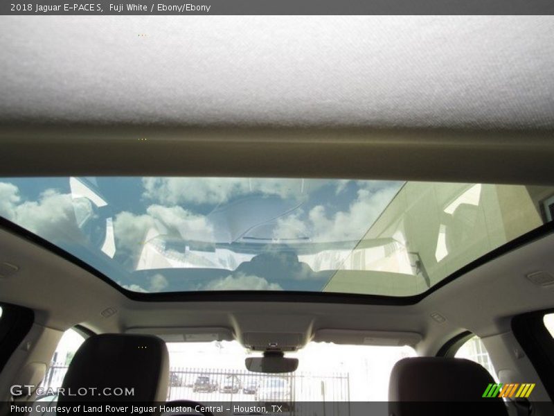 Fuji White / Ebony/Ebony 2018 Jaguar E-PACE S