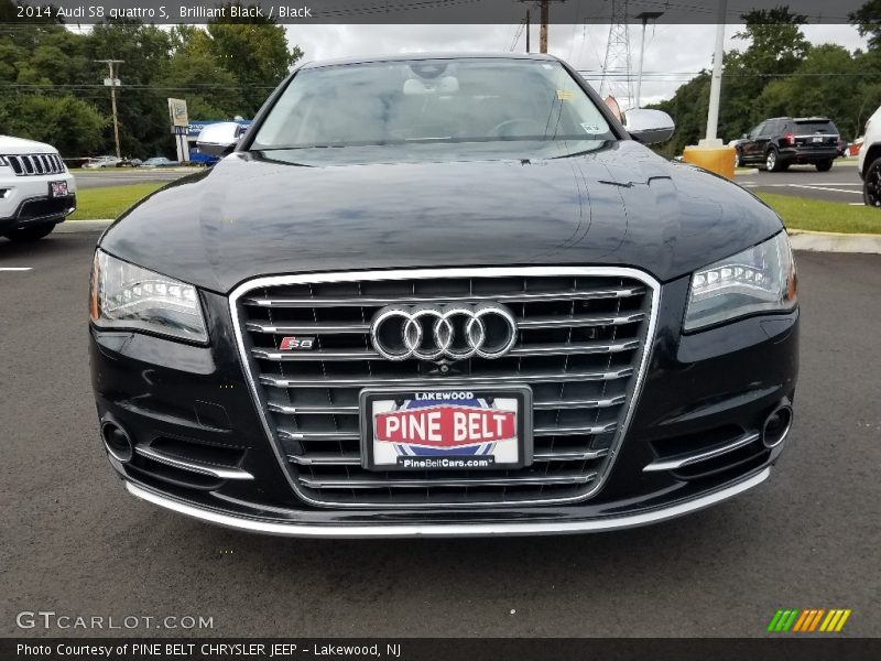Brilliant Black / Black 2014 Audi S8 quattro S