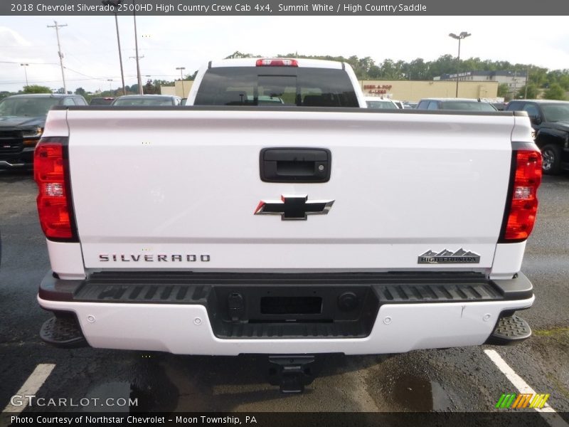 Summit White / High Country Saddle 2018 Chevrolet Silverado 2500HD High Country Crew Cab 4x4