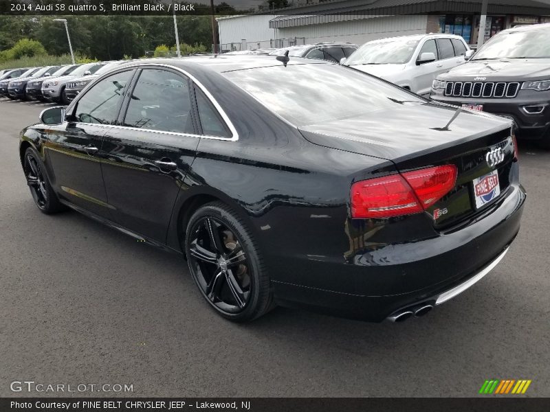 Brilliant Black / Black 2014 Audi S8 quattro S