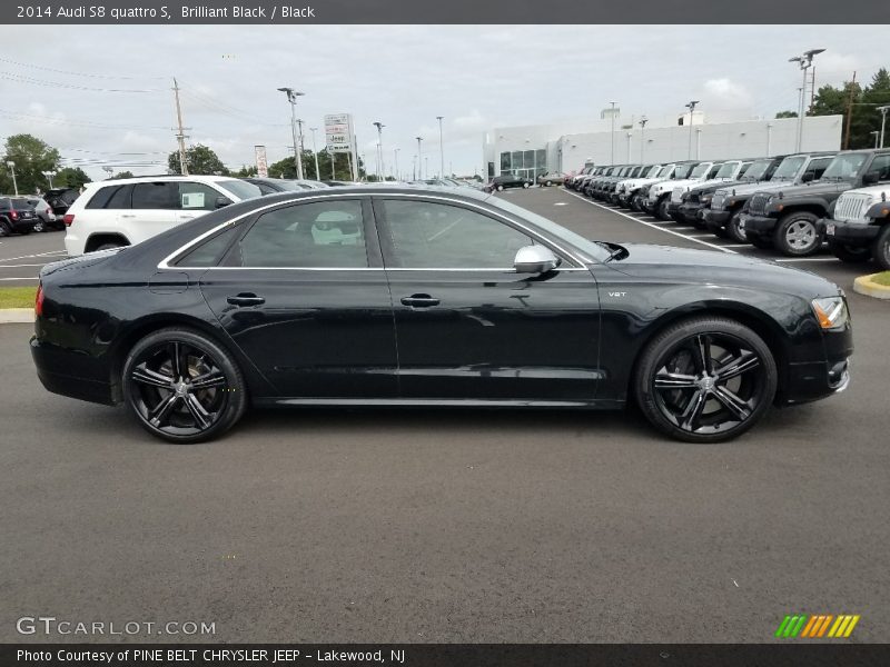 Brilliant Black / Black 2014 Audi S8 quattro S