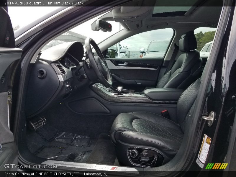 Brilliant Black / Black 2014 Audi S8 quattro S
