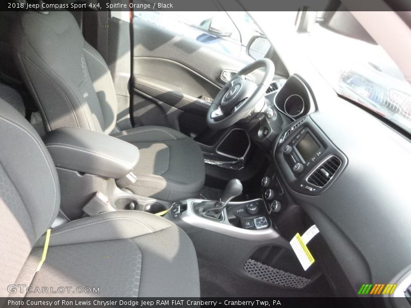 Spitfire Orange / Black 2018 Jeep Compass Sport 4x4