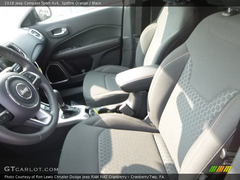 Spitfire Orange / Black 2018 Jeep Compass Sport 4x4