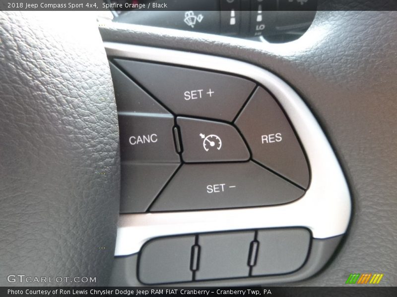 Spitfire Orange / Black 2018 Jeep Compass Sport 4x4