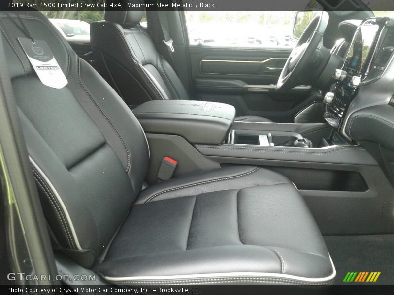 Maximum Steel Metallic / Black 2019 Ram 1500 Limited Crew Cab 4x4