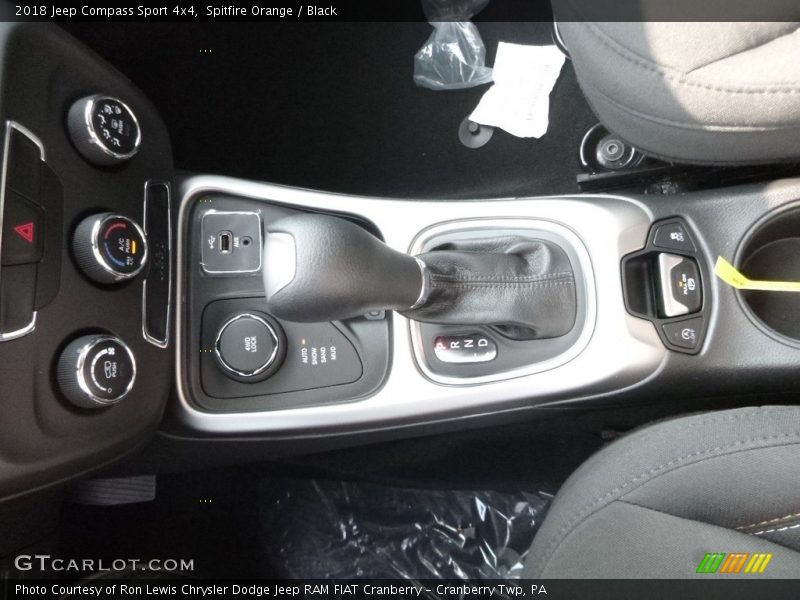 Spitfire Orange / Black 2018 Jeep Compass Sport 4x4