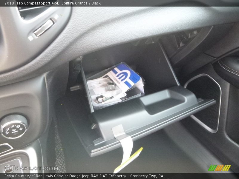 Spitfire Orange / Black 2018 Jeep Compass Sport 4x4