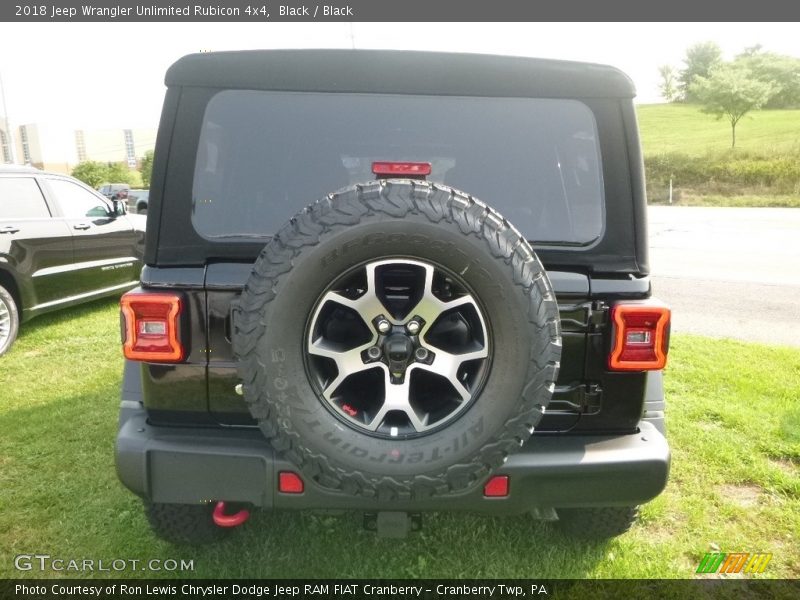 Black / Black 2018 Jeep Wrangler Unlimited Rubicon 4x4