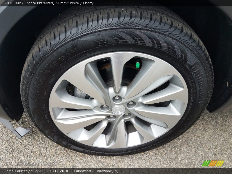 Summit White / Ebony 2018 Buick Encore Preferred