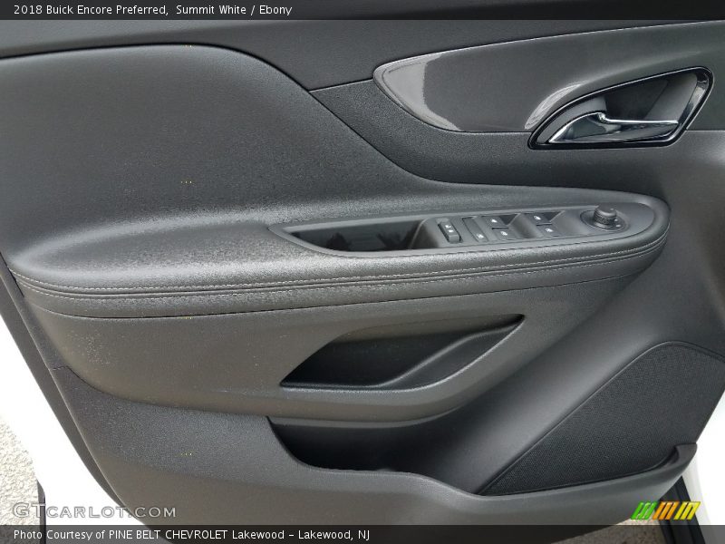 Summit White / Ebony 2018 Buick Encore Preferred