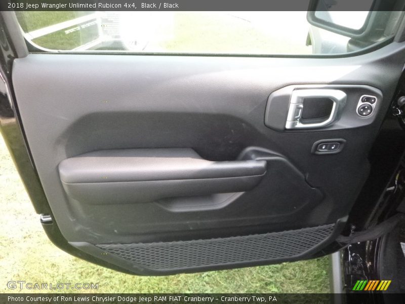 Black / Black 2018 Jeep Wrangler Unlimited Rubicon 4x4