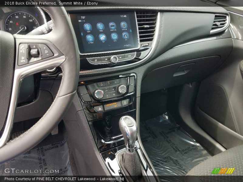 Summit White / Ebony 2018 Buick Encore Preferred