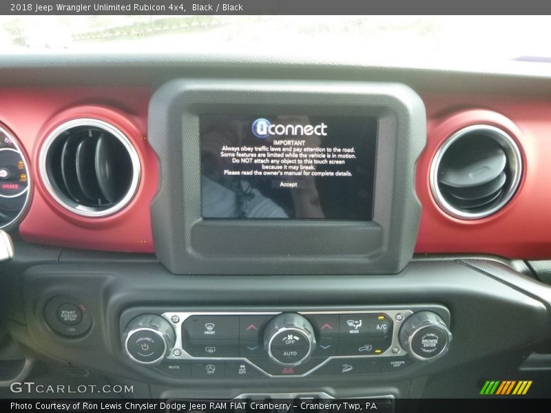 Black / Black 2018 Jeep Wrangler Unlimited Rubicon 4x4