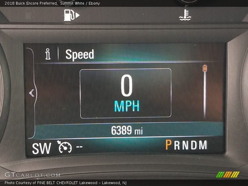 Summit White / Ebony 2018 Buick Encore Preferred