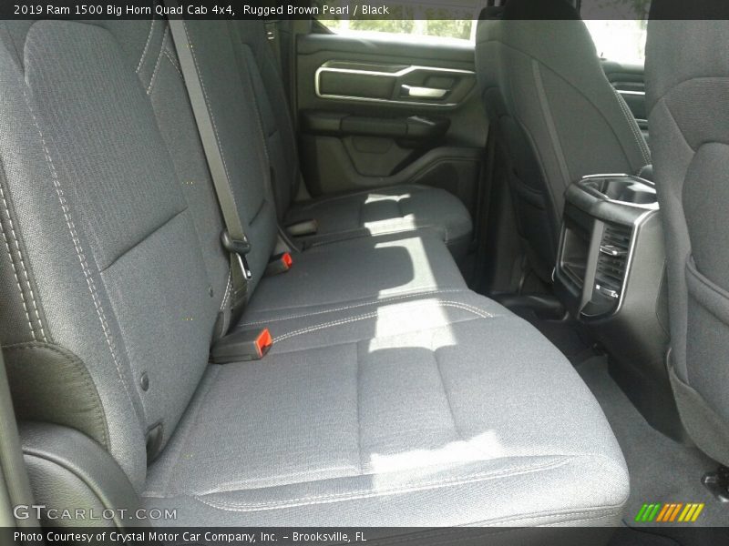 Rugged Brown Pearl / Black 2019 Ram 1500 Big Horn Quad Cab 4x4