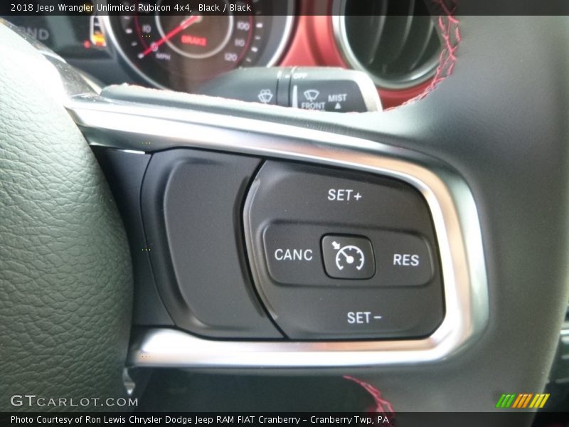 Black / Black 2018 Jeep Wrangler Unlimited Rubicon 4x4