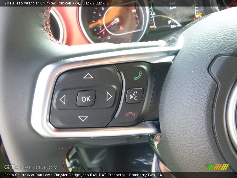 Black / Black 2018 Jeep Wrangler Unlimited Rubicon 4x4