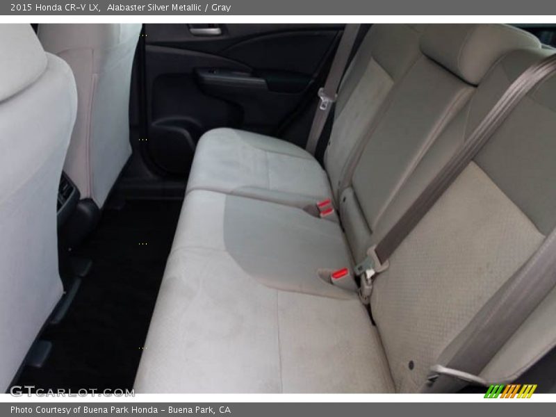 Alabaster Silver Metallic / Gray 2015 Honda CR-V LX